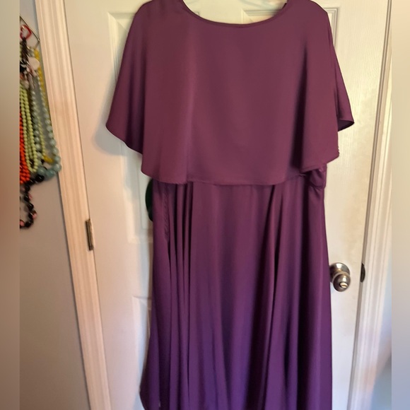 Torrid Purple Retro Cape Swing Harry Potter Dress - Picture 5 of 6